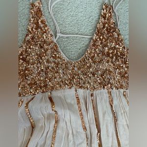 Free People sequin embellished dress